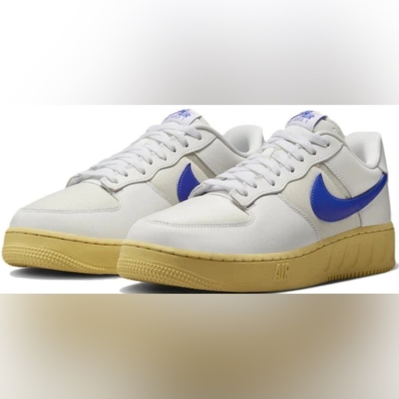 Nike Air Force 1 Unity 'White Racer Blue' DM2385-100 - Picture 2 of 5